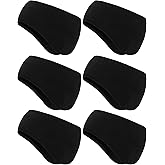 BBTO 6 Pcs Ear Warmer Headbands Winter Ear Muffs Running Sport Full Cover Headbands for Men Women Ski Running Cycling Outdoor