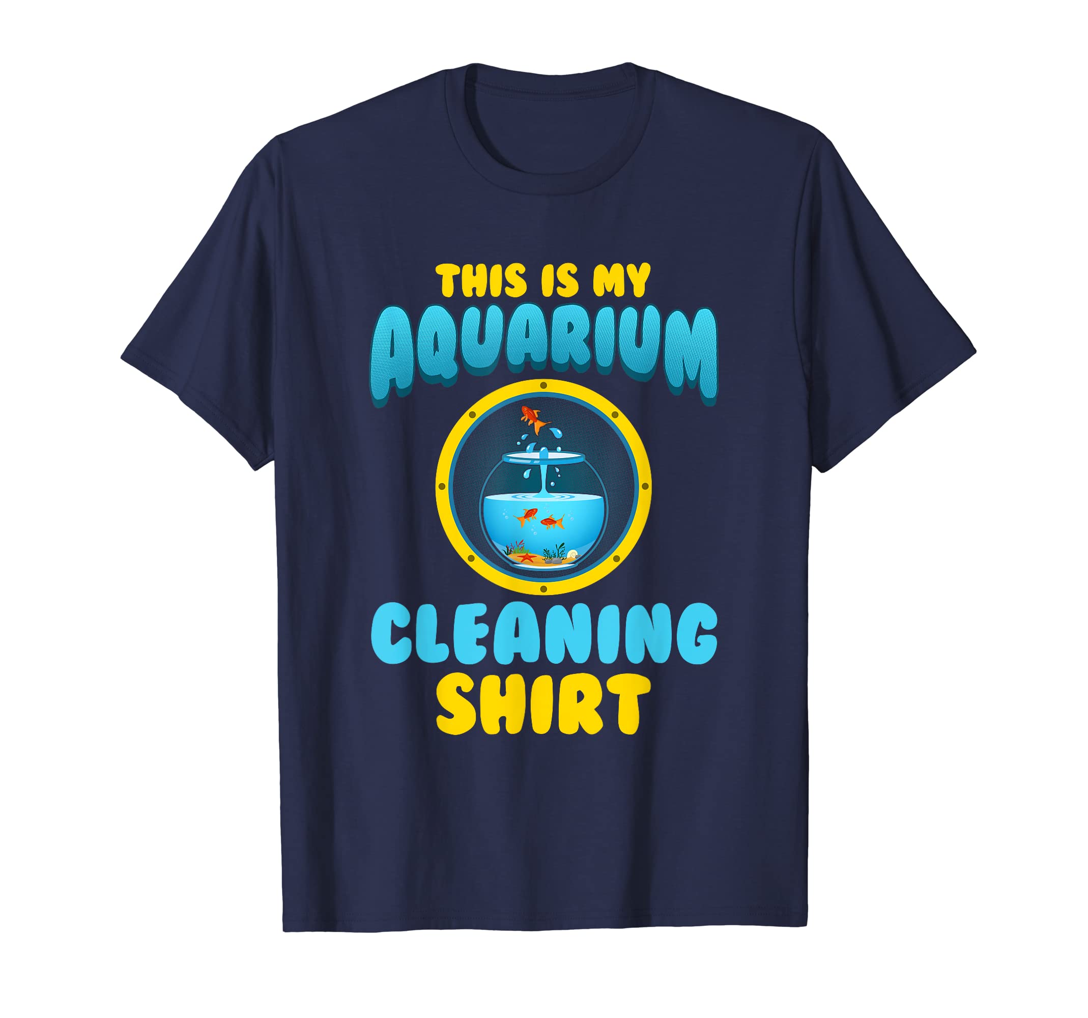Aquarium Decor Lovers Design Fish Tank Filter T-Shirt