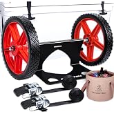 ZLSZTMI Upgraded Cooler Wheel Kit for Yeti/RTIC/Igloo Coolers Wheel Spacing up to19.8 Inches -12 in Wheels Height Adjustable Cart Base for Ice Chest - Cooler Cart Kit for Camping Traveling
