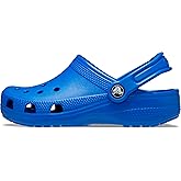 Crocs Unisex-Child Classic Clogs, Blue Bolt, 12 Little Kid