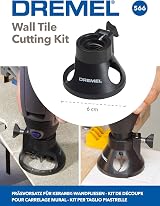 Dremel 566 Tile Cutting Kit with Guide and Spiral Cutting Bit 562 view 4