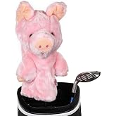 Daphne's Headcovers Pig Driver Headcover | Premium Driver Headcovers | Funny Golf Club Covers | Stylish Protection for Your Clubs | Men's Golf Gear | Driver Headcover for Men and Women