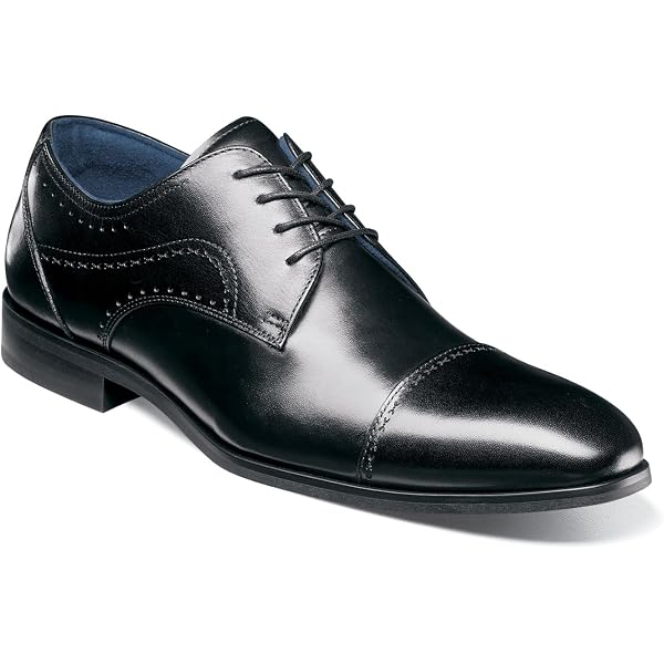 Amazon.com | Stacy Adams Gala Cap Toe Oxford Black Patent 6  display picture 3
