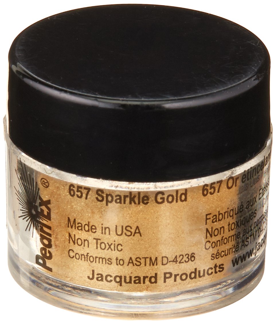 Jacquard Pearl Ex 3 gram #657 Sparkle Gold