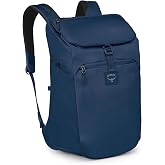 Osprey Aoede Slim SyncPack Backpack with Laptop Sleeve, Blue OS | commuter backpack, everyday bag, campus pack, laptop carry, work school travel, Blue color, OS size