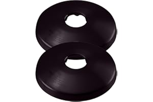 Westbrass A128-2-12 1/2" Sure Grip Low Pattern Flange for Copper Pipe (5/8" OD), Oil Rubbed Bronze (2-Pack)