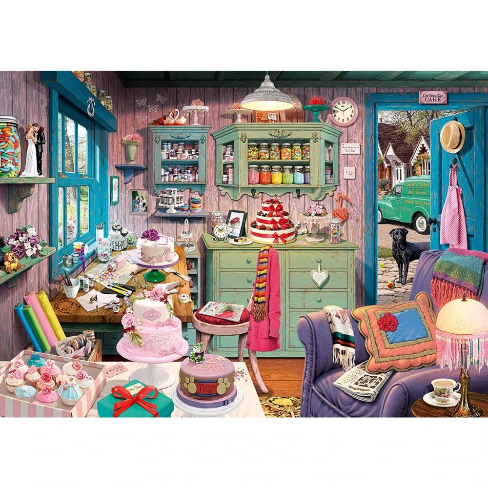 Schmidt Spiele 59653 Grandmother's Room, 1000 piece Secret Puzzle