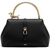 JW PEI Women's Bruna Dachshund Metal Handle Top Handle Bag