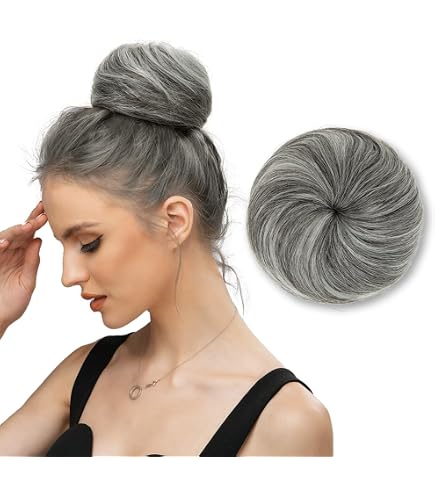 Amazon.com : IMISSU Braided Chignon Hair Donut Hairpieces  display picture 1