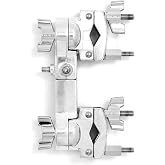 Gibraltar SC-UGC Universal Adjustgrab Clamp 2 Hole,Silver,1.5(h) x 7.25(w) x 10(l) inches
