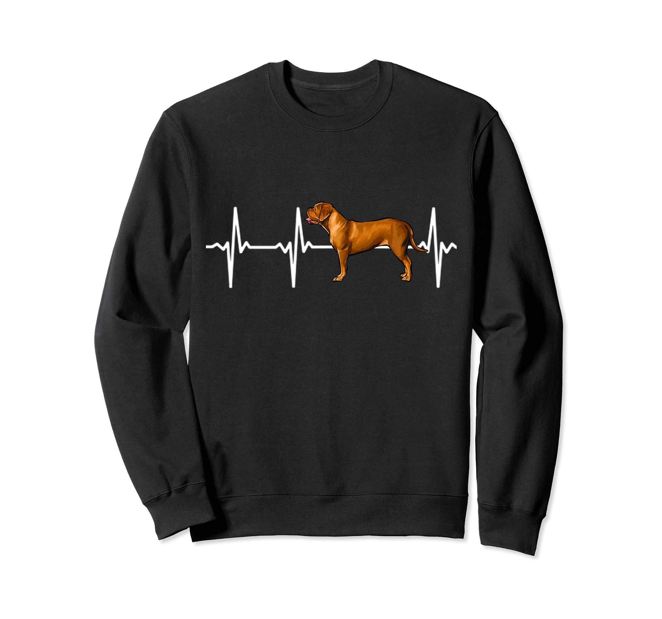 Dogues de Bordeaux Heartbeat Love My Dog Sweatshirt