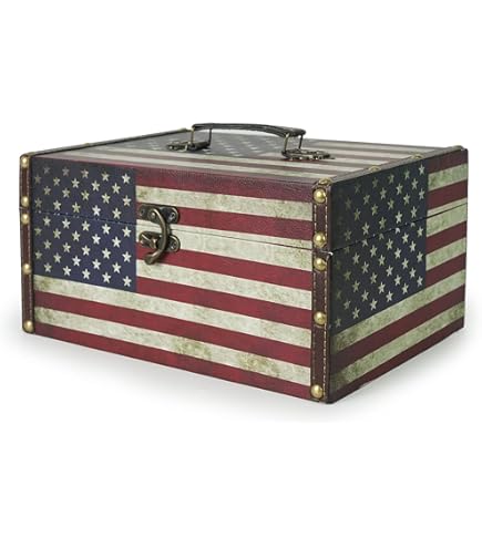 Amazon.com: DreamsEden Large Wooden Decorative Storage Trunk
