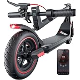 iScooter Electric Scooter, 3 Speeds 18Miles Range, Cruise &amp; Dual Brake | Enjoy a Comfortable Ride with 8.5" Pneumatic Tires, Smart APP Control &amp; Display, Commuting E-Scooter for Adults and Teens