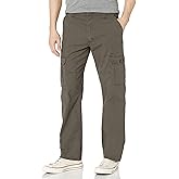 Wrangler Authentics Mens Relaxed Fit Stretch Cargo Pant