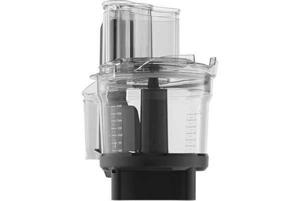 Vitamix 12-Cup Food Processor Attachment with SELF-DETECT™, Compatible with Ascent and Venturist Series, Black