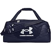 Under Armour Unisex-Adult Undeniable 5.0 Duffle, Midnight Navy (410)/Metallic Silver, Medium