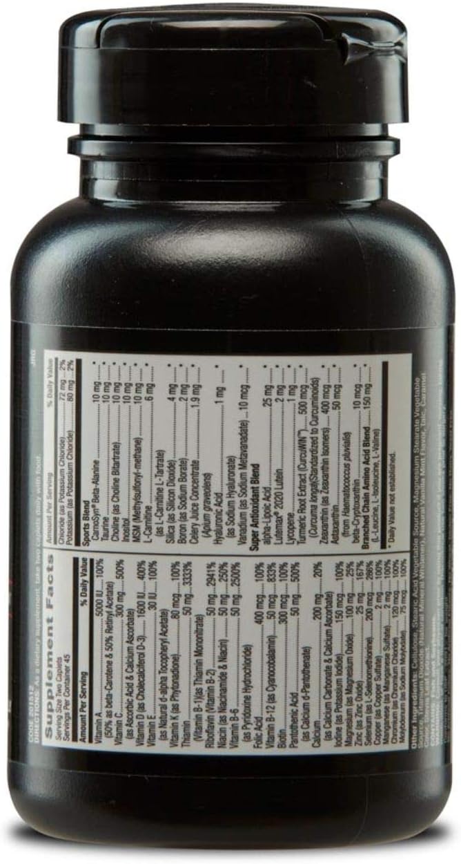 GNC Mega Men Sport Daily Multivitamin for Performance, Muscle Function, and General Health -180 Count: Health & Personal Care