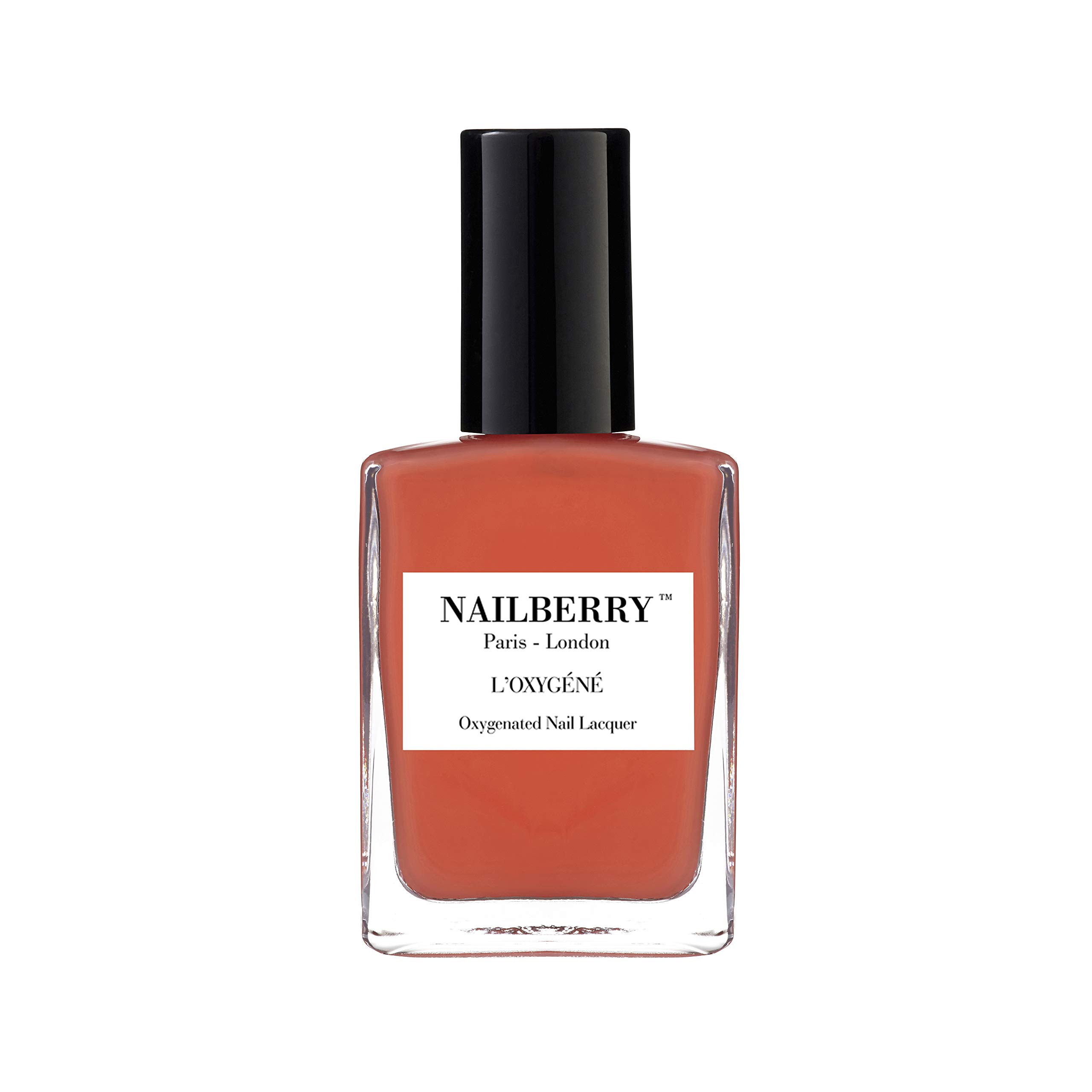 Nailberry L'Oxygéné Oxygenated Nail Lacquer | Decadence, 15 ml | Polish for a Healthier Manicure & Long Lasting Colour | 12-Free, Vegan, Halal, Cruelty & Gluten Free