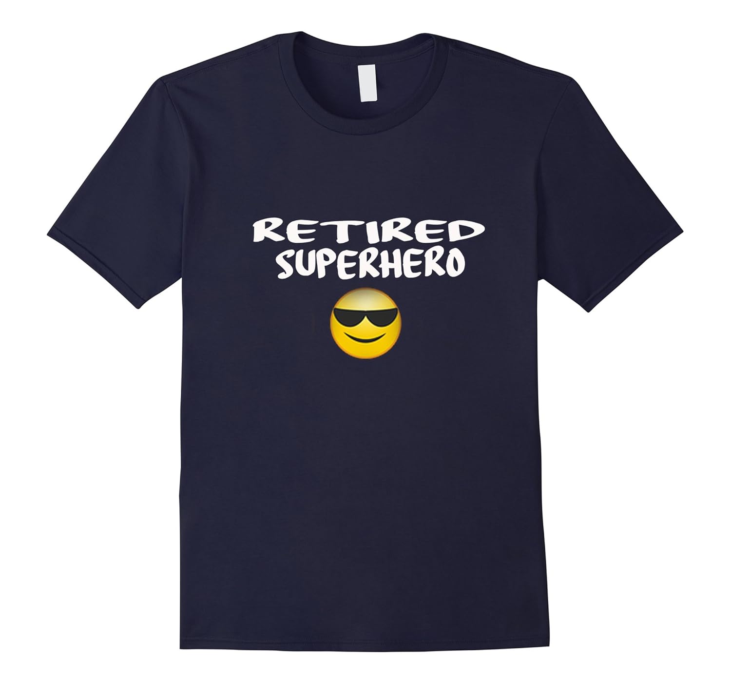 Retired Superhero Emoji T-shirt funny retirement gift Shirt-ANZ