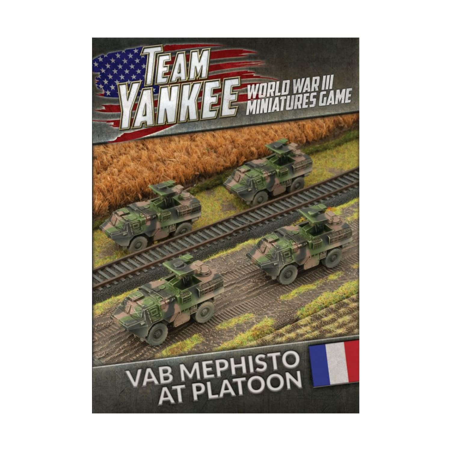 Flames of War Team Yankee French VAB Mephisto Anti Tank Platoon (TFBX04)