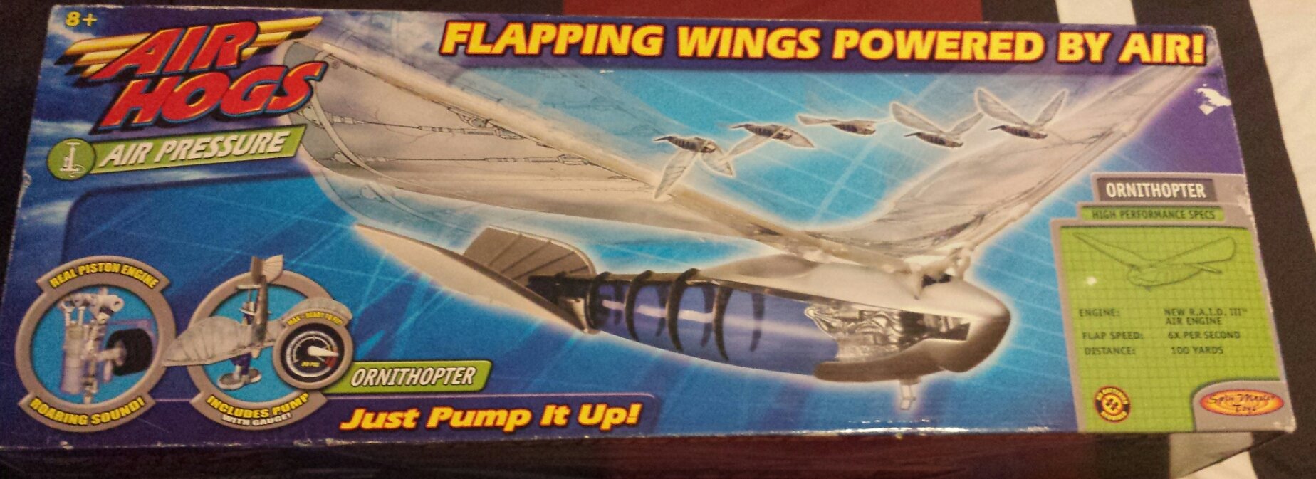 air hogs pump up plane