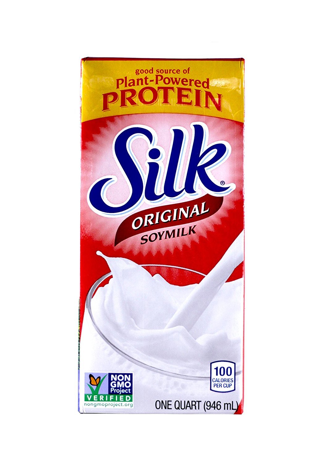 Silk Soy Milk Plain Aseptic, 32ounces (Pack of6) Grocery