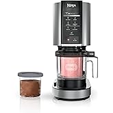 Ninja NC301 CREAMi Ice Cream Maker, for Gelato, Mix-ins, Milkshakes, Sorbet, Smoothie Bowls & More, 7 One-Touch Programs, wit