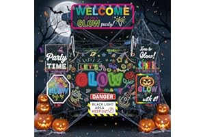 BMMFF Halloween Trunk or Treat Car Stickers Decorations Kit for SUV Outdoor Halloween Bat Decor for Garage Truck Outside Archway Door Patio Supplies. (fluorescence)