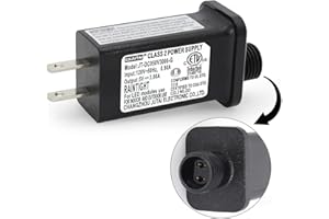 CUBE-LED CZJUTAI JT-DC050V3000 Premium 5V 3A 15W LED Power Supply - Class 2 Transformer, IP44 Waterproof, US Plug for Christmas and String Lights, Indoor & Outdoor Use [X2T5]