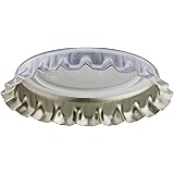 Silver Oxygen Barrier Crown Caps 144 Count