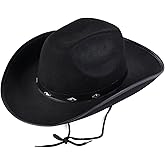 Funny Party Hats - Studded Cowboy Hat - Cowboy Costume Accessory