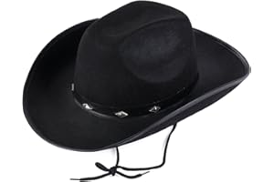 Funny Party Hats - Studded Cowboy Hat - Cowboy Costume Accessory