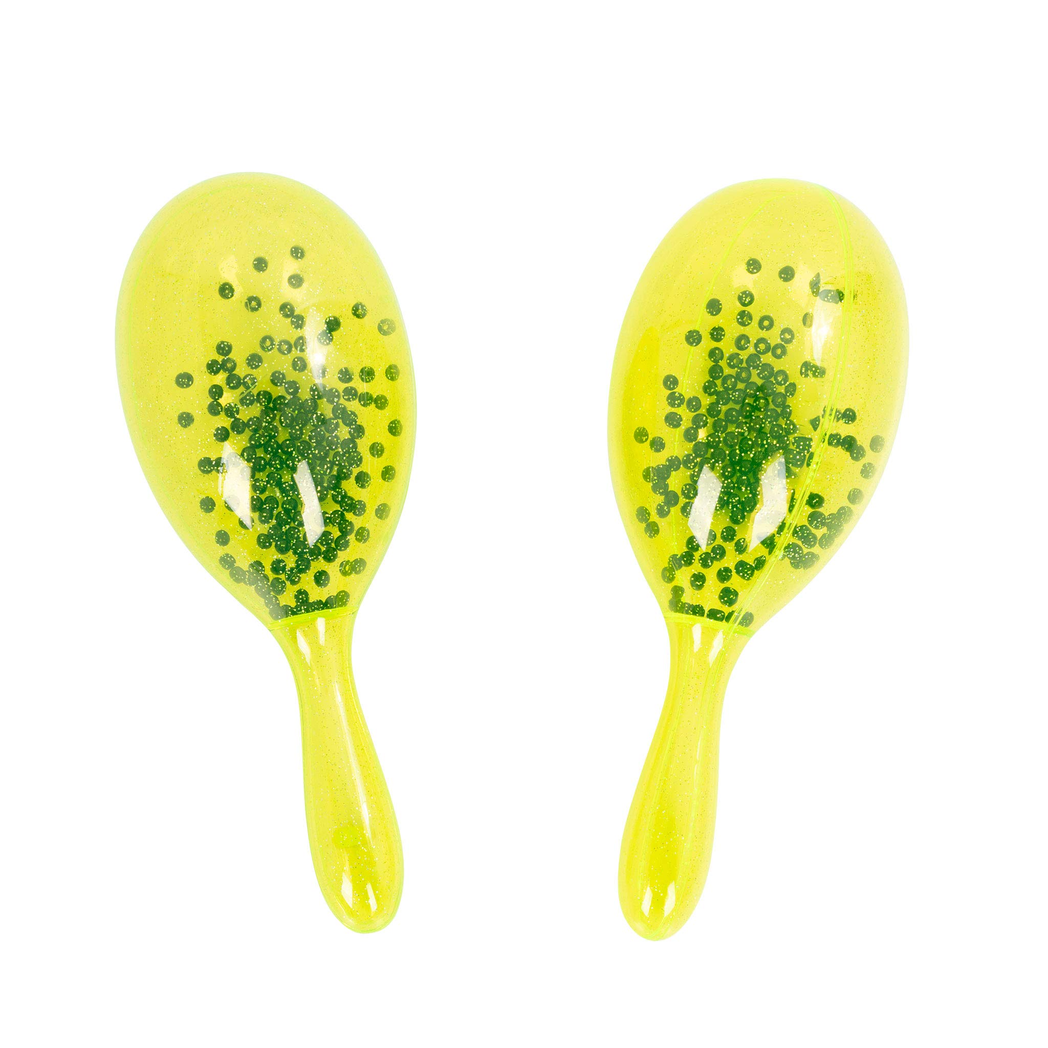Percussion Plus Sparkle Maracas - Yellow