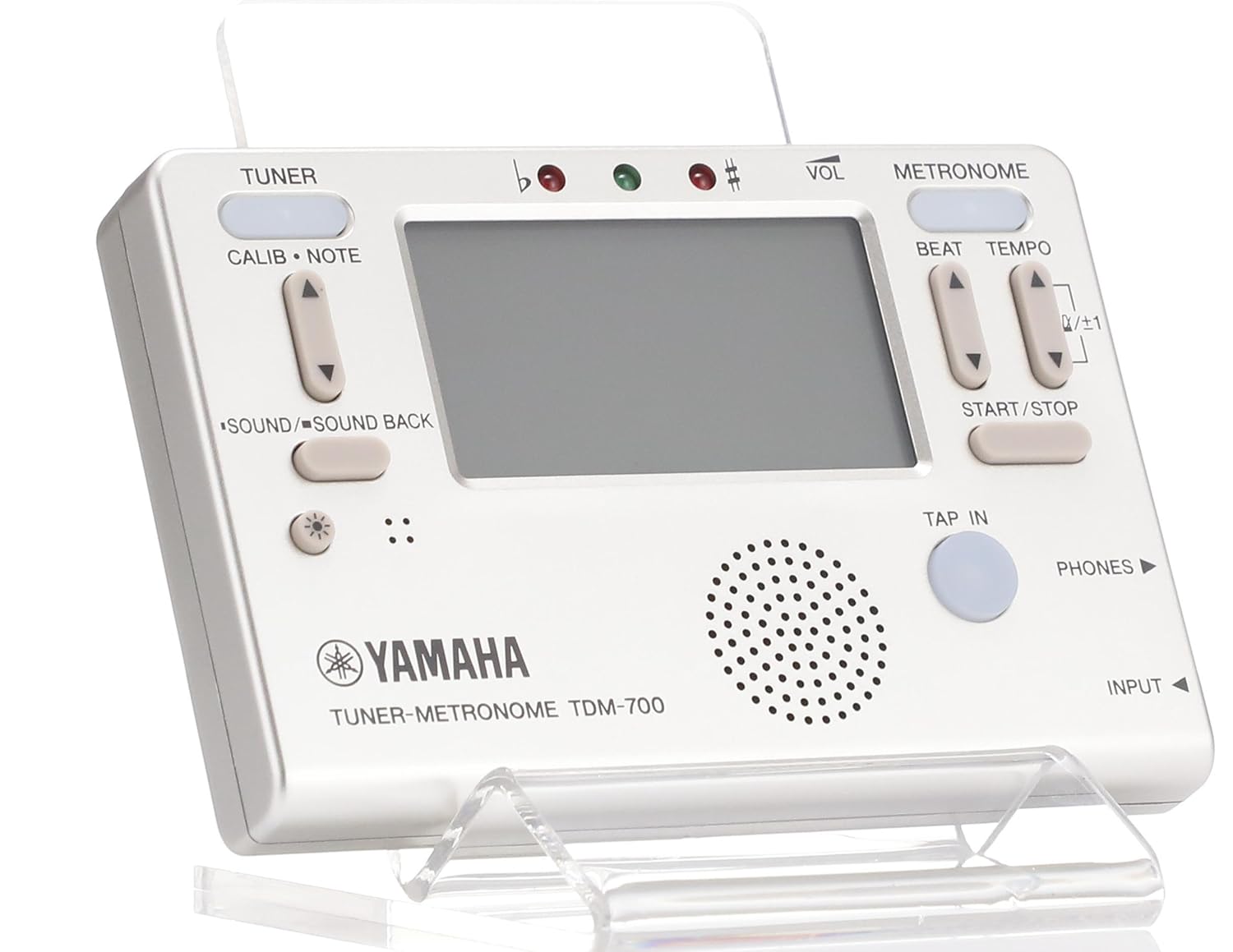 Amazon ヤマハ Yamaha チューナーメトロノーム ゴールド Tdm 700g チューナーとメトロノームが同時に使えるデュアル機能搭載 サウンドバック機能 日常の練習に最適 楽器 音響機器 楽器 音響機器