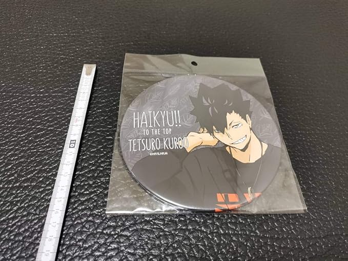 Amazon ハイキュー 黒尾鉄朗 レジャーver Big缶バッジ東武動物公園to The Topコラボhaikyu コラボレーション アイドル 芸能人グッズ 通販