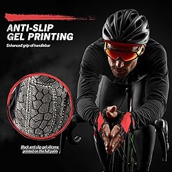 HTZPLOO Bike Gloves - Half Finger Cycling Gloves