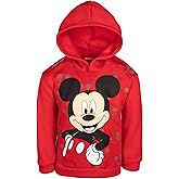 Disney Mickey Mouse Fleece Pullover Hoodie Infant to Big Kid Sizes (12 Months - 18-20)