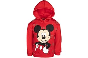 Disney Mickey Mouse Fleece Pullover Hoodie Infant to Big Kid Sizes (12 Months - 18-20)