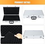 Trintion Aluminium Tool Box Flight Case with Password Lockable Storage view 5