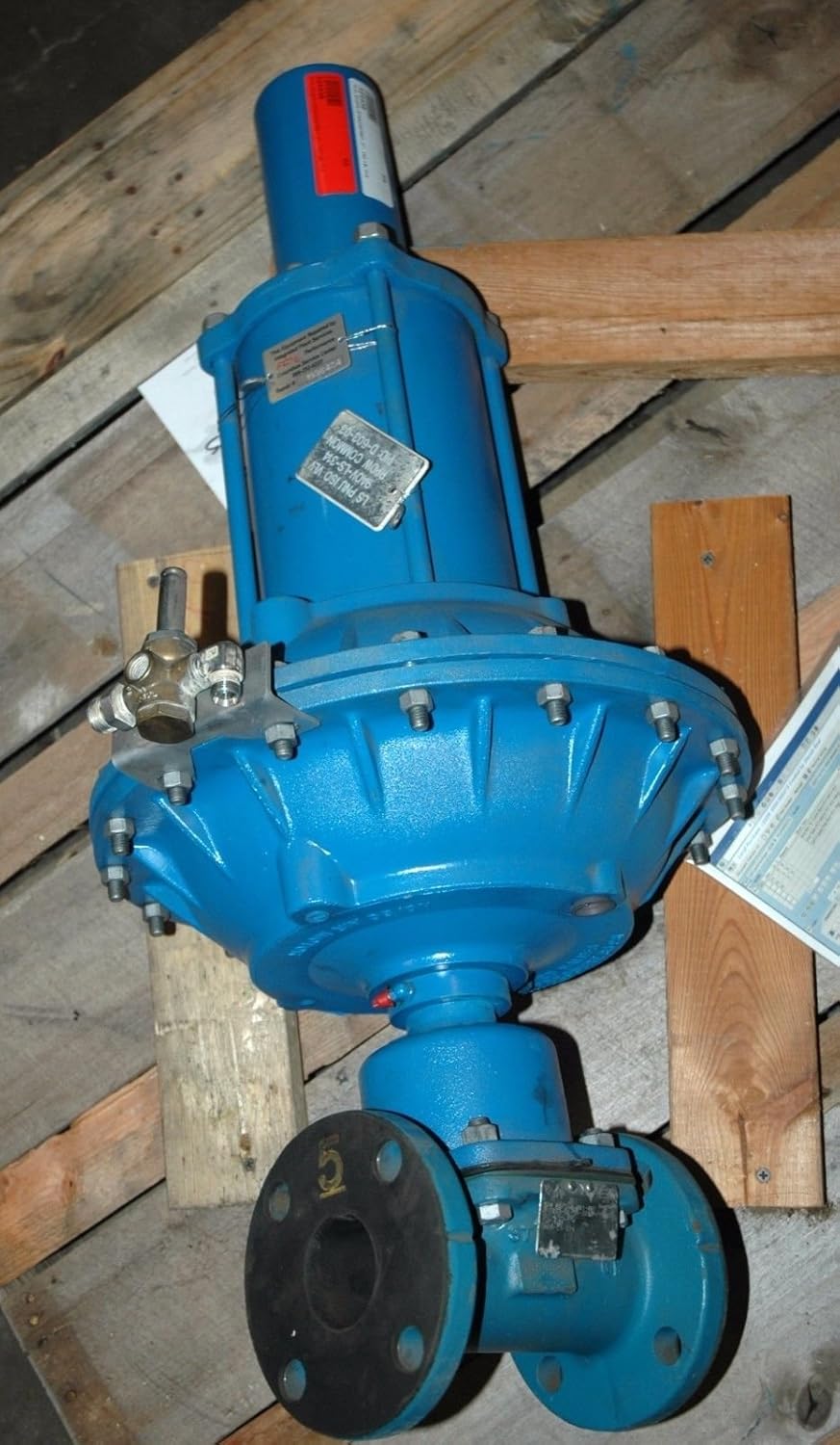 Itt DiaFlo Straightway 2" Diaphragm Gate Valve Air Moto 22833Se34