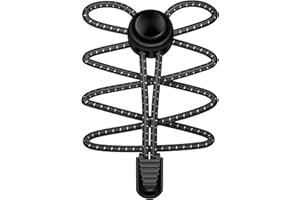 Elastic Shoe Laces, No Tie Shoe Laces Tieless for Kids, Adults, Elderly, One Size Fit All