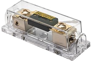 Earthquake Sound FBNL-1 Single In-Line ANL Fuse Block/Holder With 100A Fuse