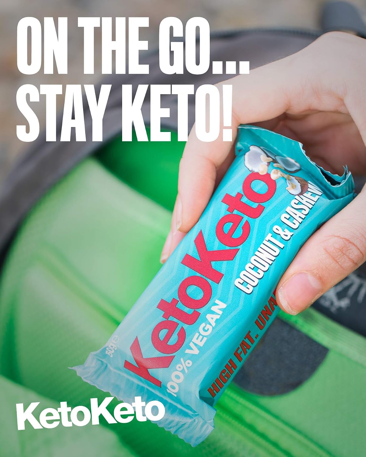 Keto Keto Bars 12 x 50g Keto Snacks Weight Loss - Image 4
