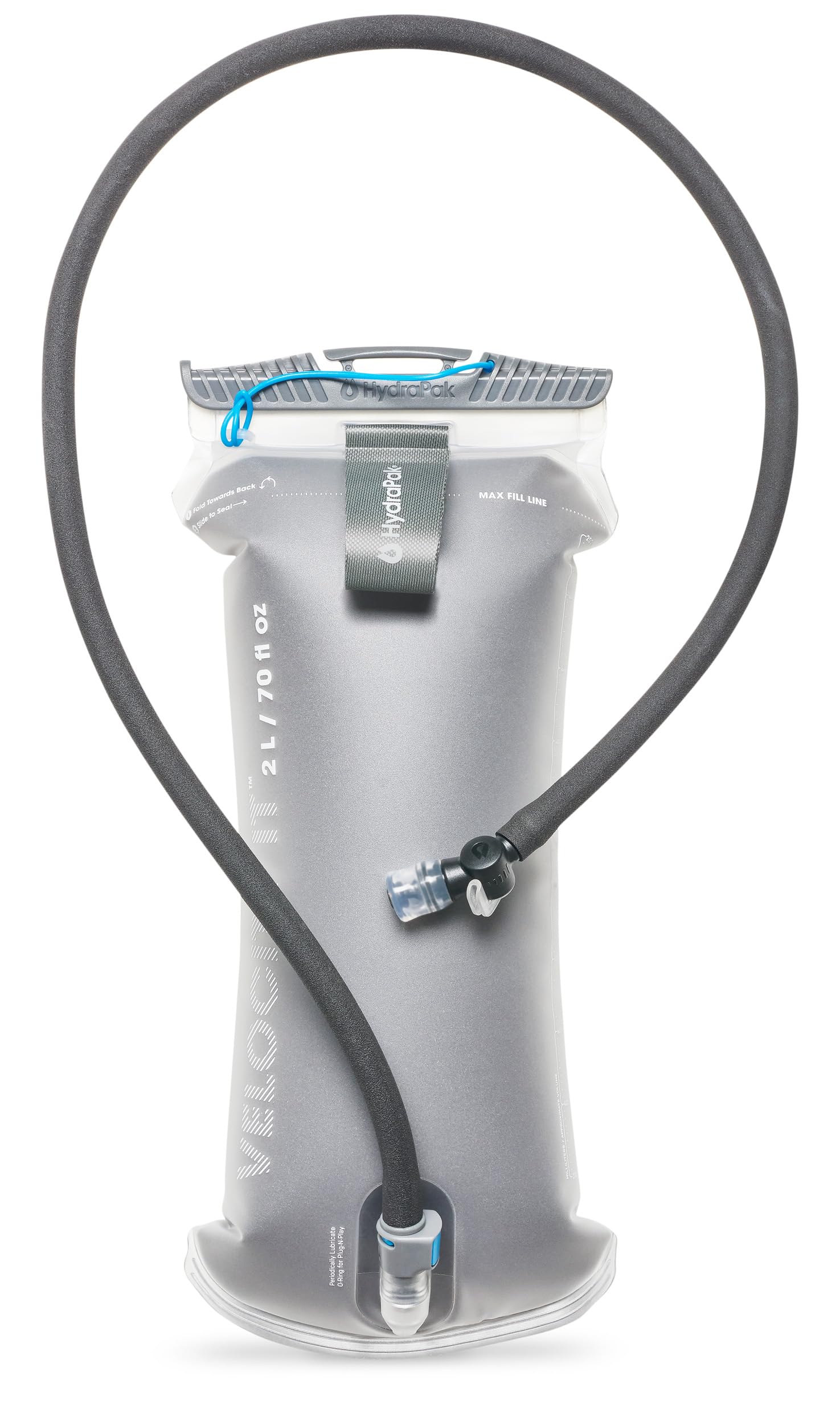 Photo 1 of Hydrapak Velocity IT Insulated Water Bladder/Reservoir for Running Hydration Vests,2 Liter, Reversible for Easy Cleaning, Safe & Reliable