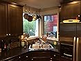 31.5" Stainless Steel Kitchen Wall Rail With 10 S-Hooks - Utensil Organizer & Pot Rack