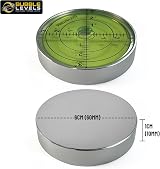 Bubble Levels Large Bullseye Spirit Level 60mm Aluminium Housing Gift Box view 2