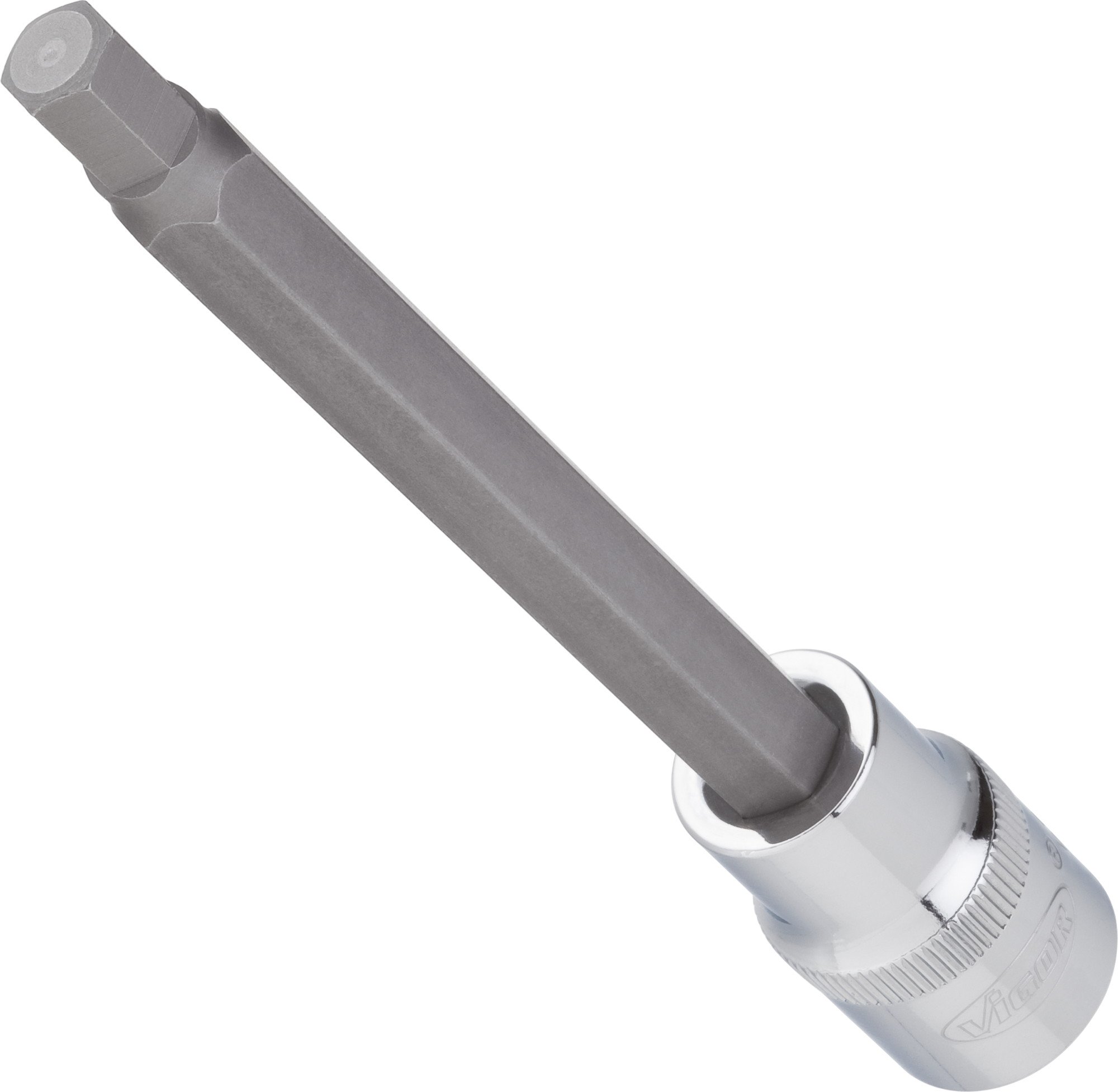 Vigor V2085 Hexagon Socket Screwdriver Bit, 12 mm, L 140 mm, 1/2"