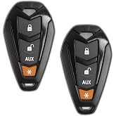 2X Key Fob Remote for Viper (EZSDEI7141) | Replacement for 7145V, 350Plus, R350, 3105V, 4105V, 3305V 3-Button Self Programmable