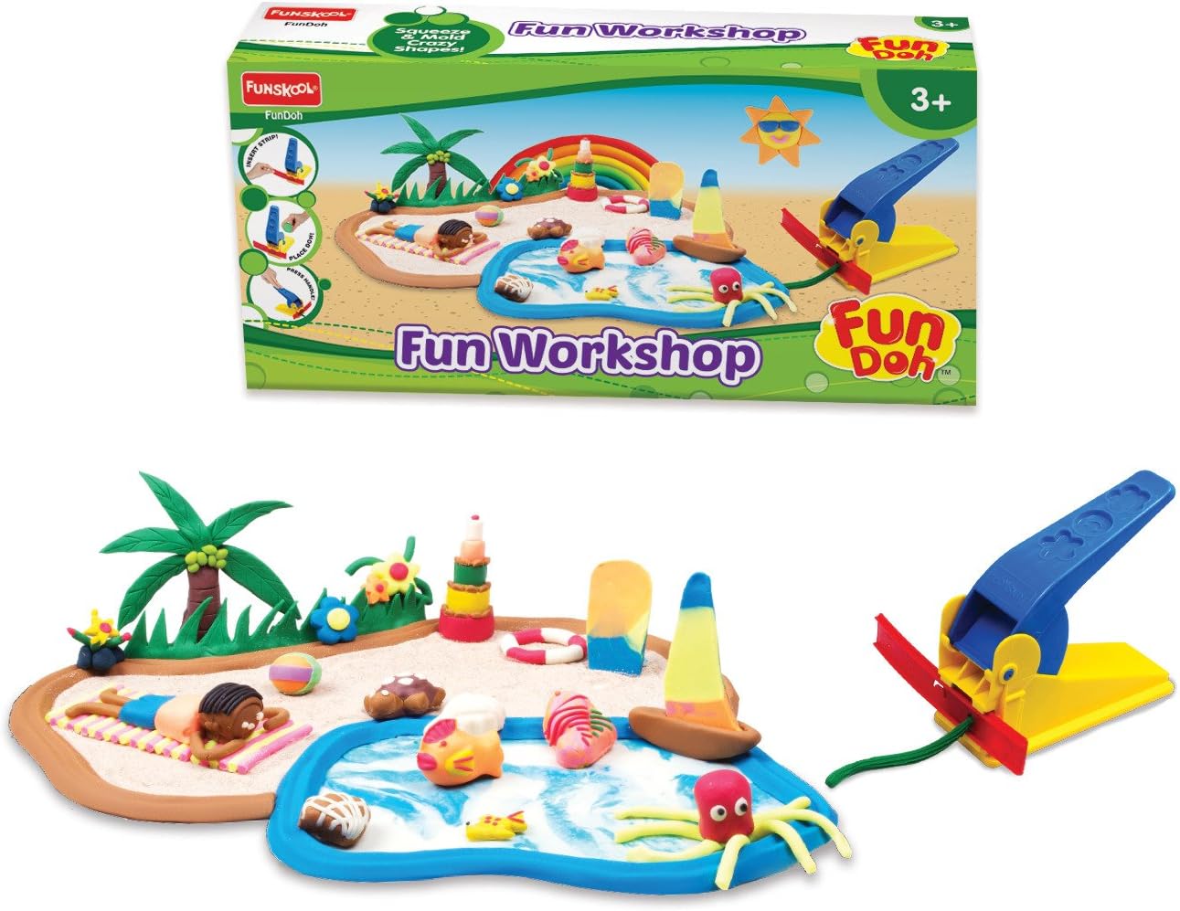 Toobeez Funskool Fun Doh Workshop Model Kit