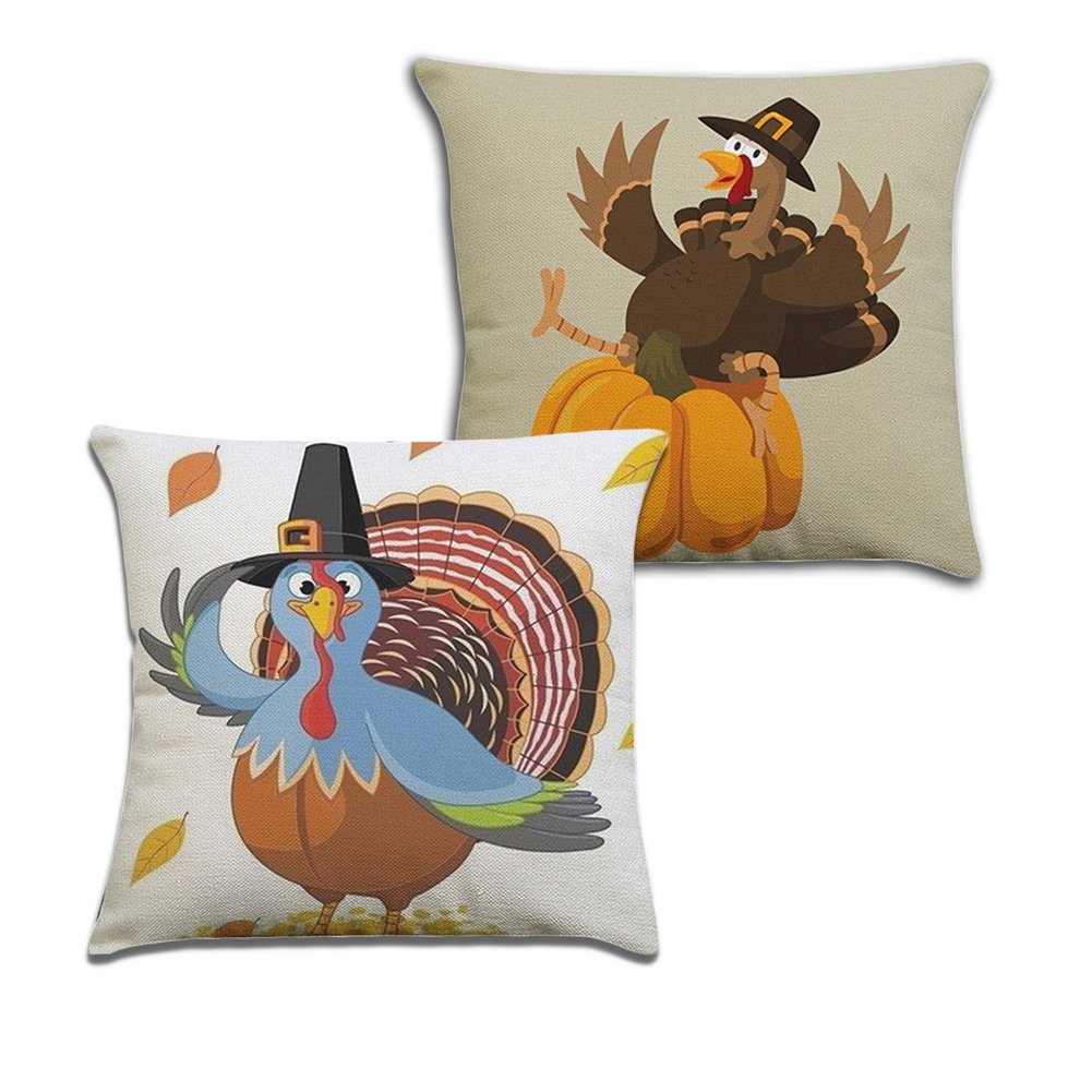 Thanksgiving Autumn Quote Throw Pillow Case Cushion Cover Decorative 18\